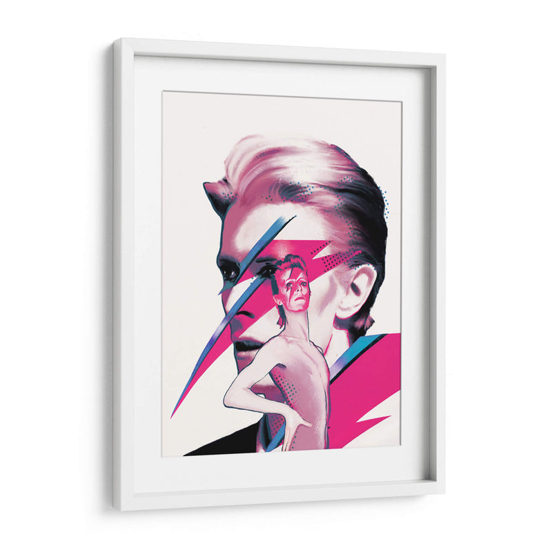 Magenta Bowie | Cuadro decorativo de Canvas Lab