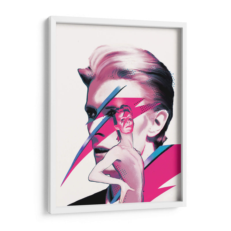 Magenta Bowie | Cuadro decorativo de Canvas Lab