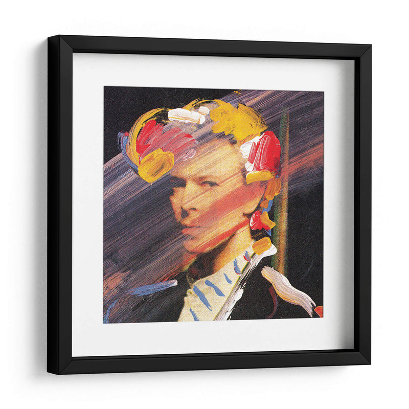 Pincelazos de Bowie | Cuadro decorativo de Canvas Lab
