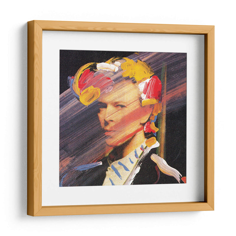 Pincelazos de Bowie | Cuadro decorativo de Canvas Lab