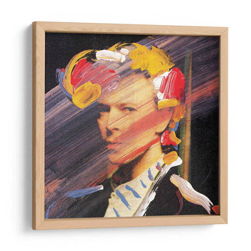 Pincelazos de Bowie | Cuadro decorativo de Canvas Lab