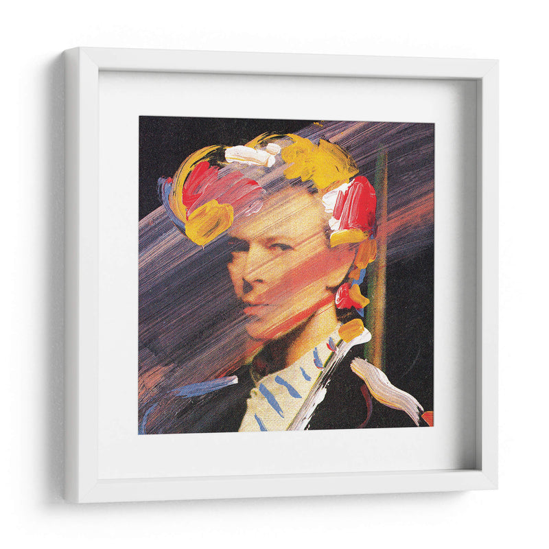 Pincelazos de Bowie | Cuadro decorativo de Canvas Lab