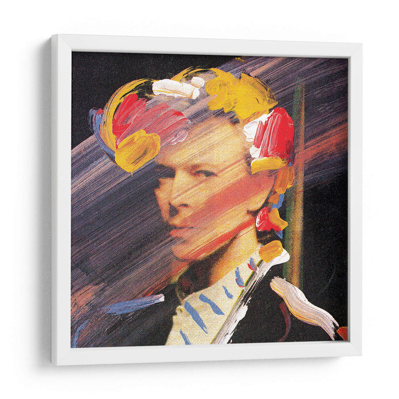 Pincelazos de Bowie | Cuadro decorativo de Canvas Lab