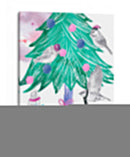 Árbol De Diciembre Ii - Melissa Wang | Cuadro decorativo de Canvas Lab