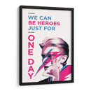 We can be heroes | Cuadro decorativo de Canvas Lab