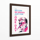 We can be heroes | Cuadro decorativo de Canvas Lab