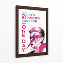 We can be heroes | Cuadro decorativo de Canvas Lab