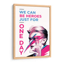 We can be heroes | Cuadro decorativo de Canvas Lab