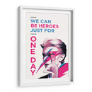 We can be heroes | Cuadro decorativo de Canvas Lab