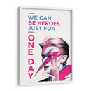 We can be heroes | Cuadro decorativo de Canvas Lab