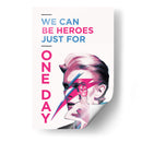 We can be heroes | Cuadro decorativo de Canvas Lab