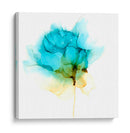 Floreciendo Cian I - Jennifer Goldberger | Cuadro decorativo de Canvas Lab
