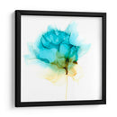 Floreciendo Cian I - Jennifer Goldberger | Cuadro decorativo de Canvas Lab