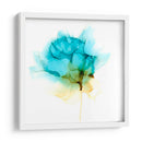 Floreciendo Cian I - Jennifer Goldberger | Cuadro decorativo de Canvas Lab