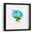 Floreciendo Cian Ii - Jennifer Goldberger | Cuadro decorativo de Canvas Lab