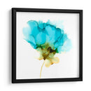 Floreciendo Cian Ii - Jennifer Goldberger | Cuadro decorativo de Canvas Lab