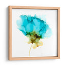 Floreciendo Cian Ii - Jennifer Goldberger | Cuadro decorativo de Canvas Lab