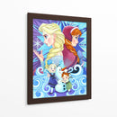 Hermanas Frozen | Cuadro decorativo de Canvas Lab