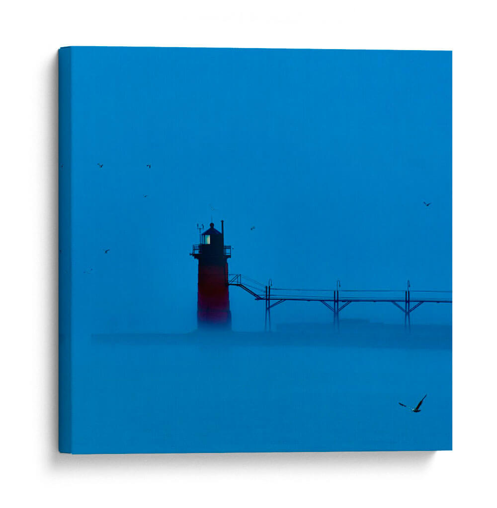 Faro En La Noche Ii - James McLoughlin | Cuadro decorativo de Canvas Lab