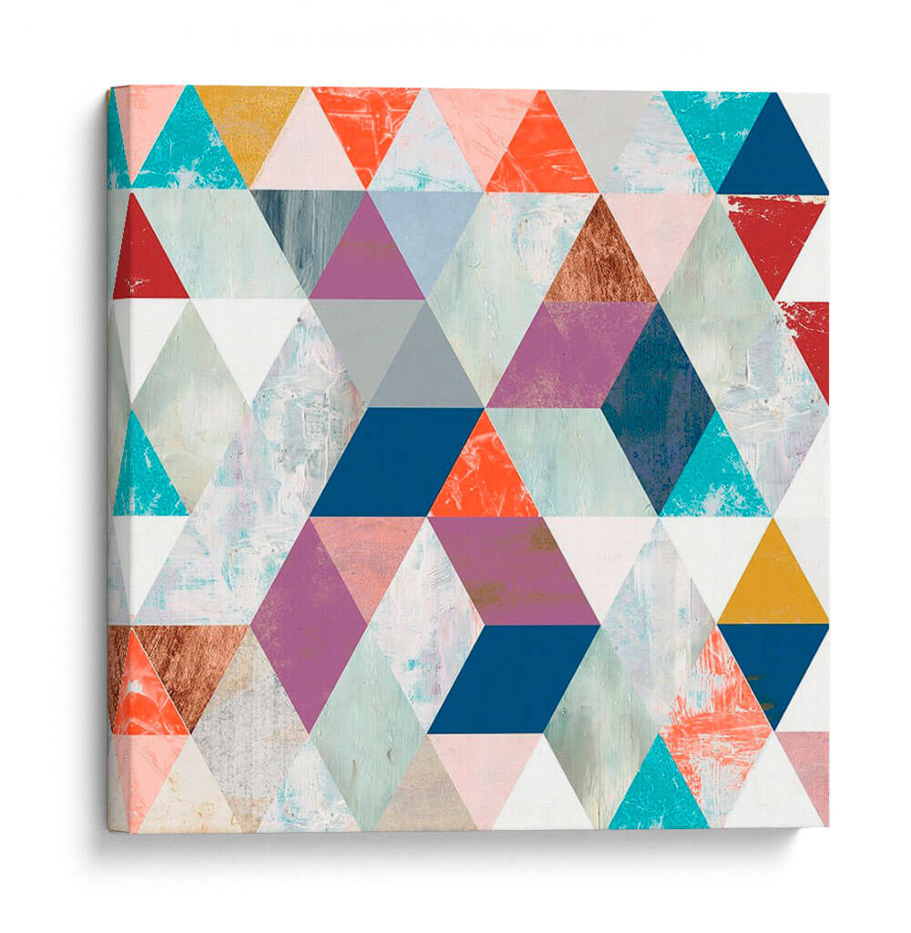 Mosaico Brillante I - Victoria Borges | Cuadro decorativo de Canvas Lab