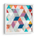 Mosaico Brillante I - Victoria Borges | Cuadro decorativo de Canvas Lab
