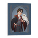 Ilustración de Harry Potter | Cuadro decorativo de Canvas Lab