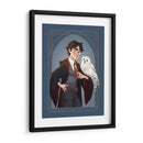 Ilustración de Harry Potter | Cuadro decorativo de Canvas Lab