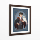 Ilustración de Harry Potter | Cuadro decorativo de Canvas Lab