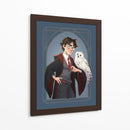 Ilustración de Harry Potter | Cuadro decorativo de Canvas Lab