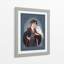 Ilustración de Harry Potter | Cuadro decorativo de Canvas Lab