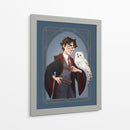 Ilustración de Harry Potter | Cuadro decorativo de Canvas Lab