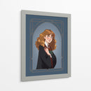 Ilustración de Hermione | Cuadro decorativo de Canvas Lab