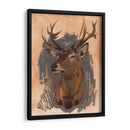 Ciervo Rojo Stag Ii - W. Rutledge | Cuadro decorativo de Canvas Lab