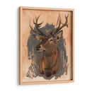 Ciervo Rojo Stag Ii - W. Rutledge | Cuadro decorativo de Canvas Lab