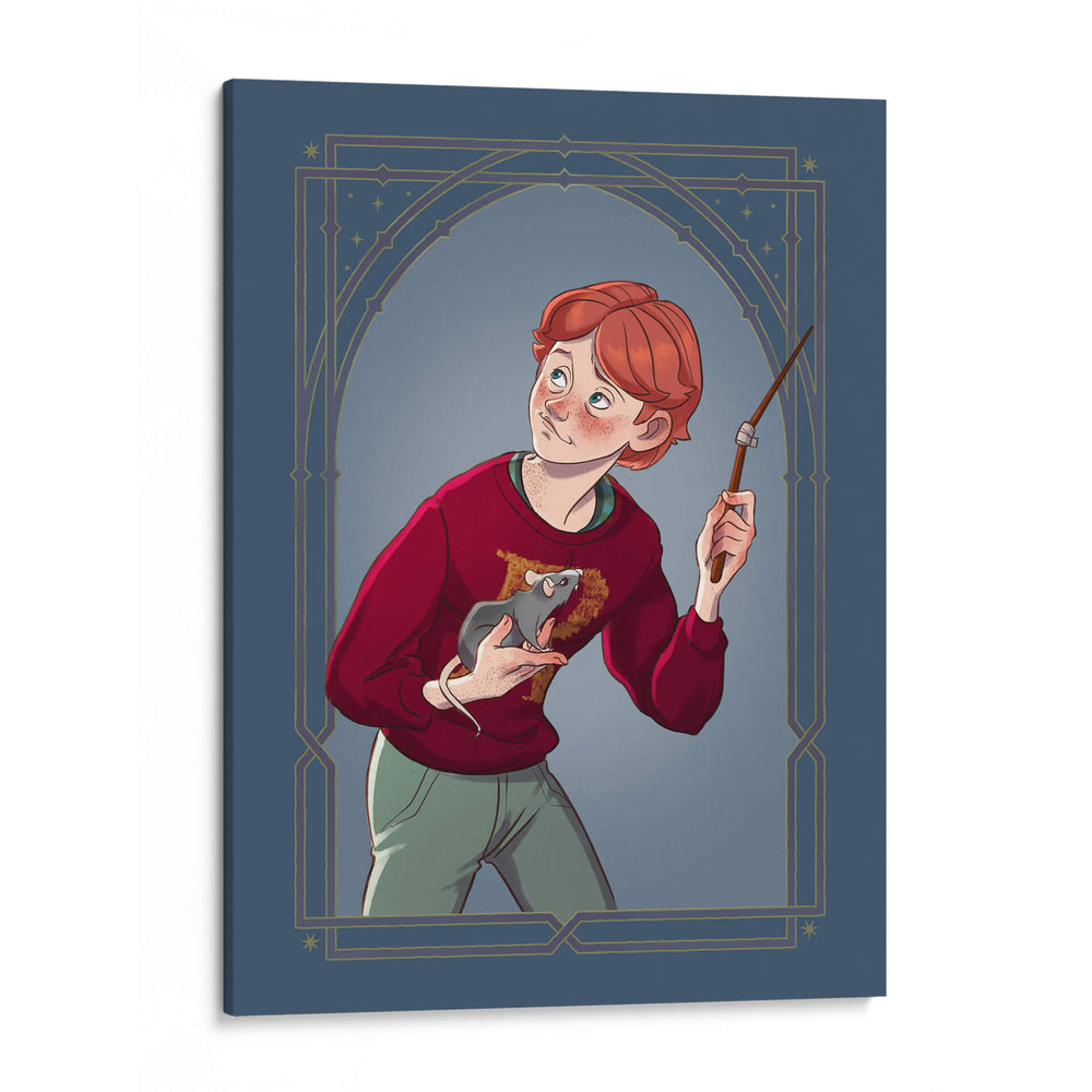 Ilustración de Ron Weasley | Cuadro decorativo de Canvas Lab