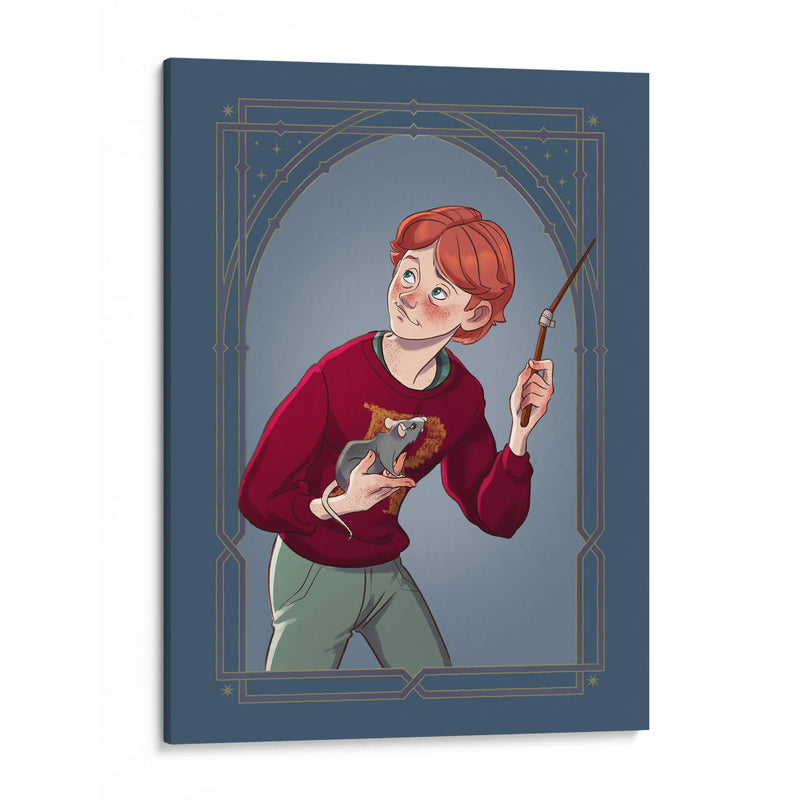 Ilustración de Ron Weasley | Cuadro decorativo de Canvas Lab
