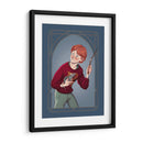 Ilustración de Ron Weasley | Cuadro decorativo de Canvas Lab