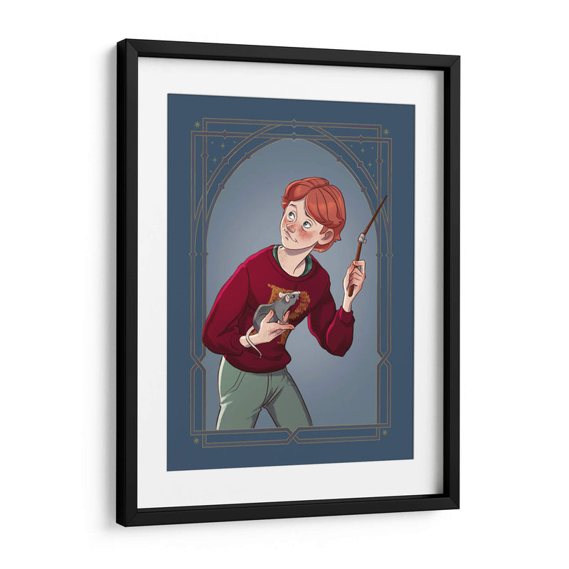 Ilustración de Ron Weasley | Cuadro decorativo de Canvas Lab