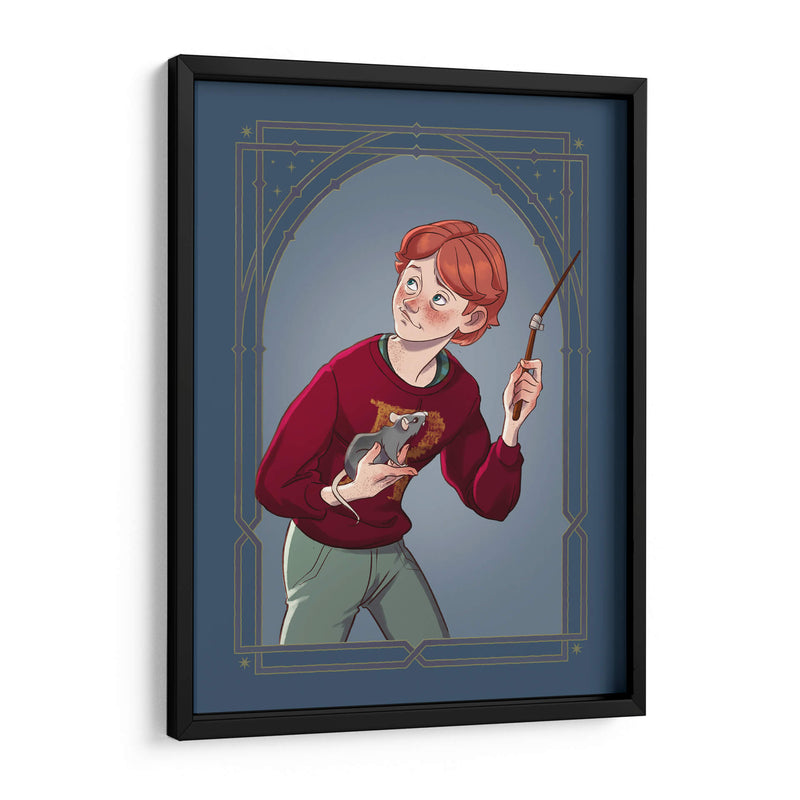 Ilustración de Ron Weasley | Cuadro decorativo de Canvas Lab