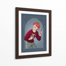 Ilustración de Ron Weasley | Cuadro decorativo de Canvas Lab