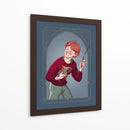 Ilustración de Ron Weasley | Cuadro decorativo de Canvas Lab