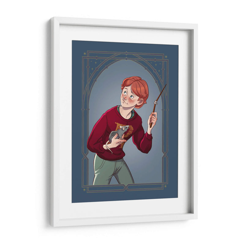Ilustración de Ron Weasley | Cuadro decorativo de Canvas Lab