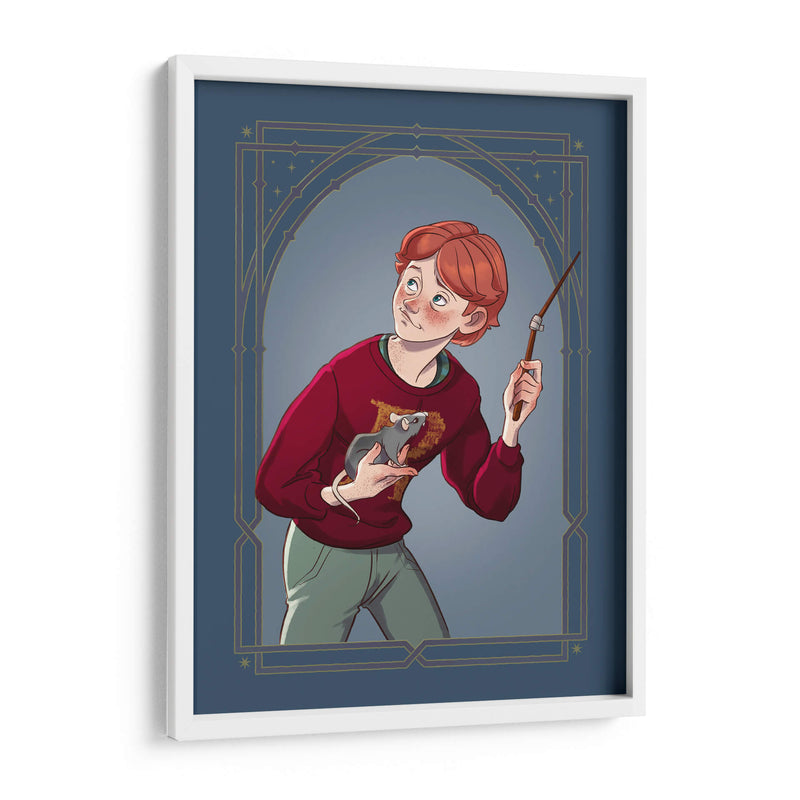 Ilustración de Ron Weasley | Cuadro decorativo de Canvas Lab