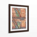 Fachada Urbana Ii - Ethan Harper | Cuadro decorativo de Canvas Lab
