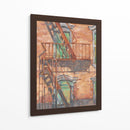 Fachada Urbana Ii - Ethan Harper | Cuadro decorativo de Canvas Lab