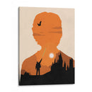 Silueta de Harry Potter | Cuadro decorativo de Canvas Lab