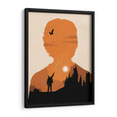Silueta de Harry Potter | Cuadro decorativo de Canvas Lab