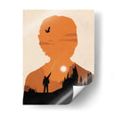 Silueta de Harry Potter | Cuadro decorativo de Canvas Lab