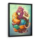 Deconstrucción Adventure Time | Cuadro decorativo de Canvas Lab