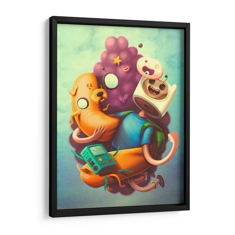 Deconstrucción Adventure Time | Cuadro decorativo de Canvas Lab